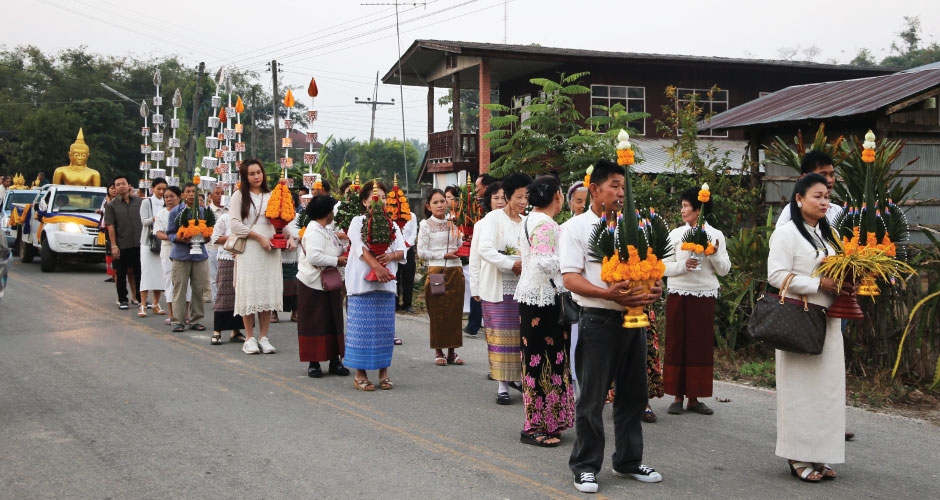 คณะศรัทธาวัดพระธาตุน้ำต้อง พระธาตุเกตุแก้วจุฬามณี (บ่อน้ำพุเย็น)