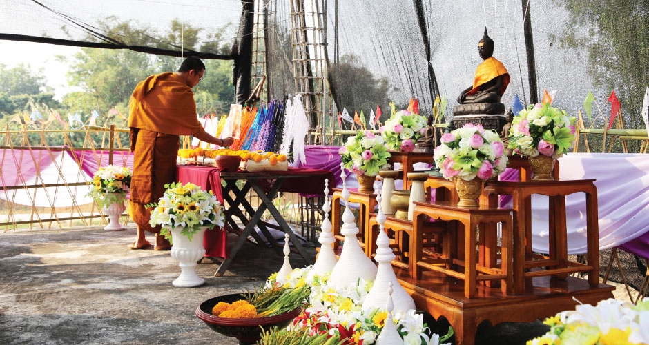 คณะศรัทธาวัดพระธาตุน้ำต้อง พระธาตุเกตุแก้วจุฬามณี (บ่อน้ำพุเย็น)