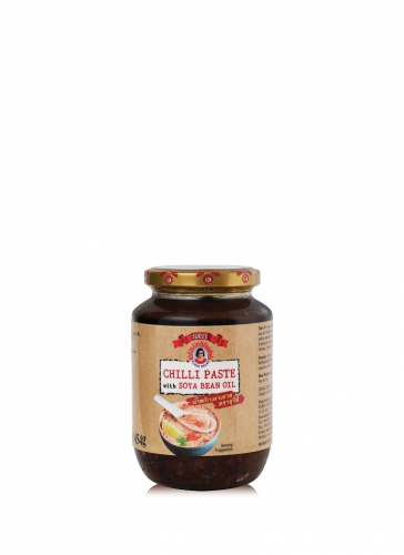 น้ำพริกเผาเสวย ขนาด 454 กรัม (12 ขวด)