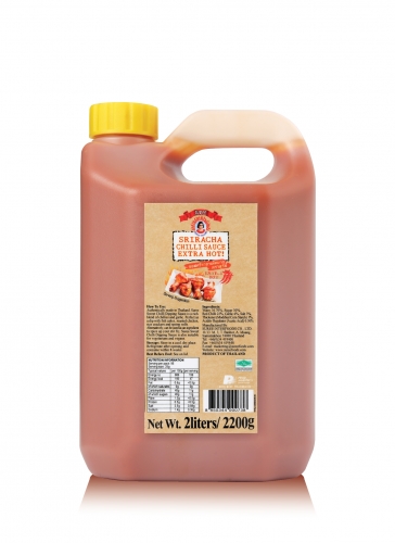 ซอสศรีราชา (เผ็ดมาก) ขนาด 2 ลิตร