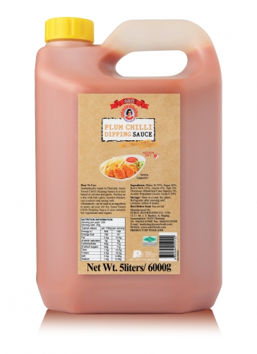 ซอสพริกแบบละเอียด ขนาด 5 ลิตร