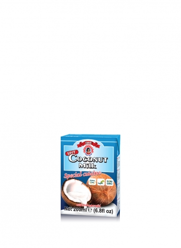 กะทิกล่อง ยูเอชที ตราสุรีย์ ขนาด 200 มล.